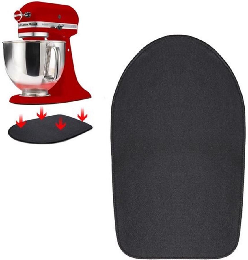 Schuifmat voor Keukenmachine Mixer Pad Schuifmat voor Stand Mixer Accessoires Mat Accessoires Compatibel met Mixer 4.3L 4.8L