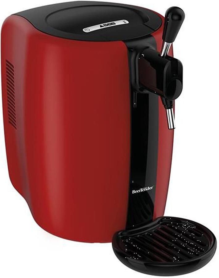 Seb VB310510 Beertender bierdispenser Compatibel met 5 L vaten Zwart Rood