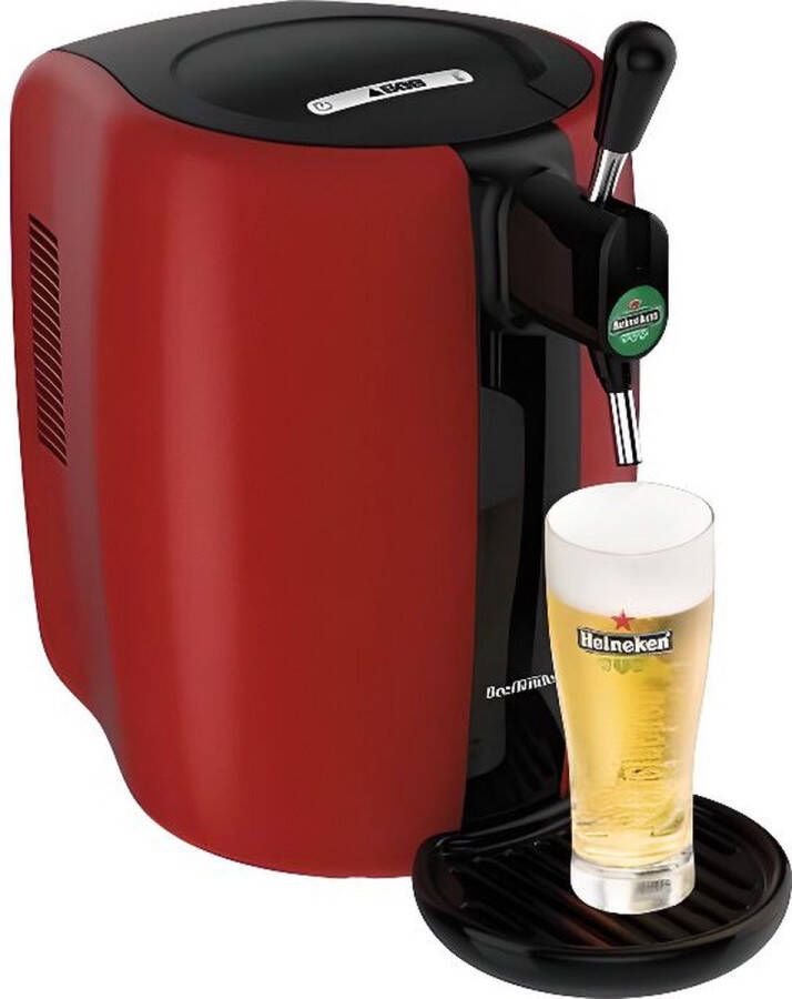 Seb VB310510 Beertender bierdispenser Compatibel met 5 L vaten Zwart Rood - Foto 2