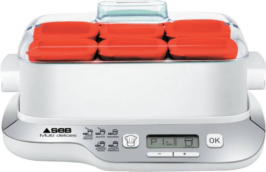 Seb YG660100 yogurt maker 0 84 l Hüttenkäse Zuiveldessert Yoghurt 600 W - Foto 2
