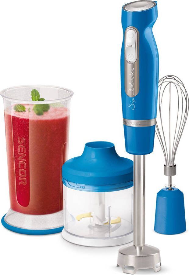 Sencor SHB 4462BL-EUE3 blender 0 7 l Staafmixer Blauw Roestvrijstaal 1000 W