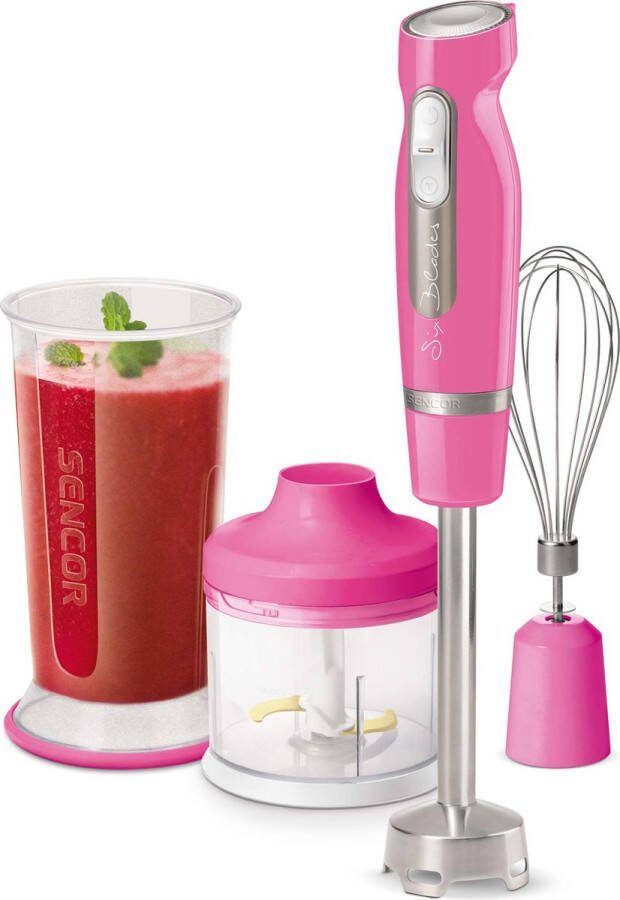 Sencor SHB 4468RS-EUE3 blender 0 7 l Staafmixer 1000 W Roze Roestvrijstaal