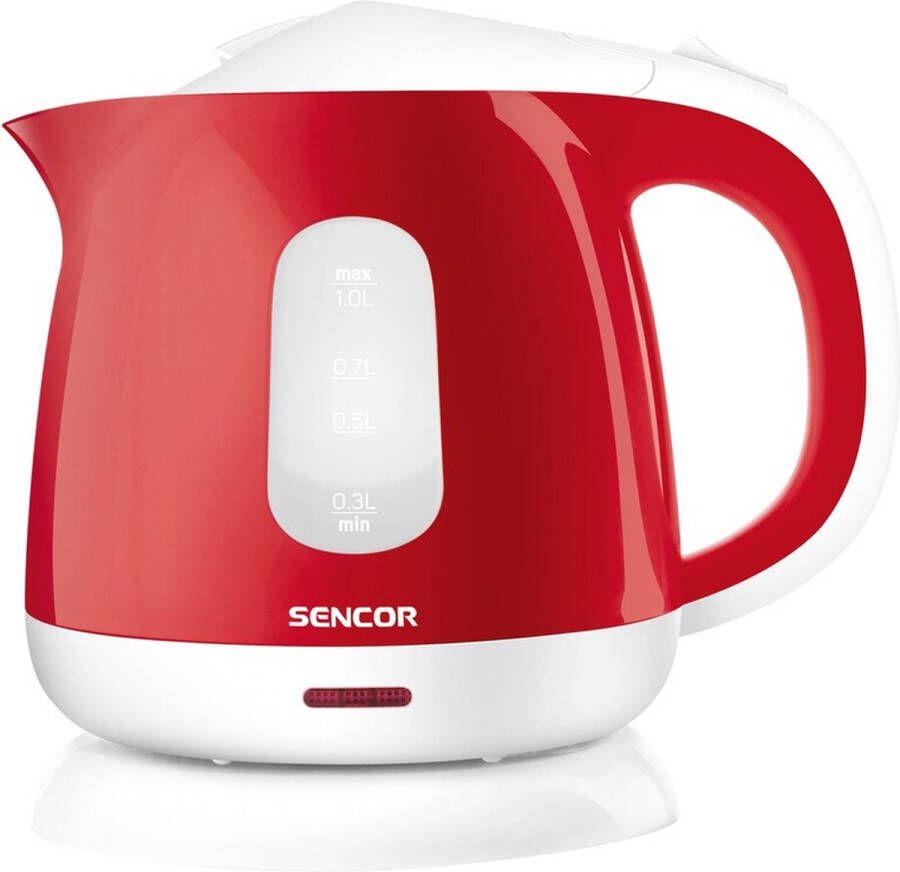 Sencor SWK 1014RD waterkoker 1 l 1100 W Rood
