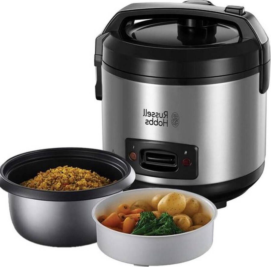 Senza Marchio 12 Liter Stoomkoker Incl. Maatbeker en Stoommandje Rijstkoker 500 Watt