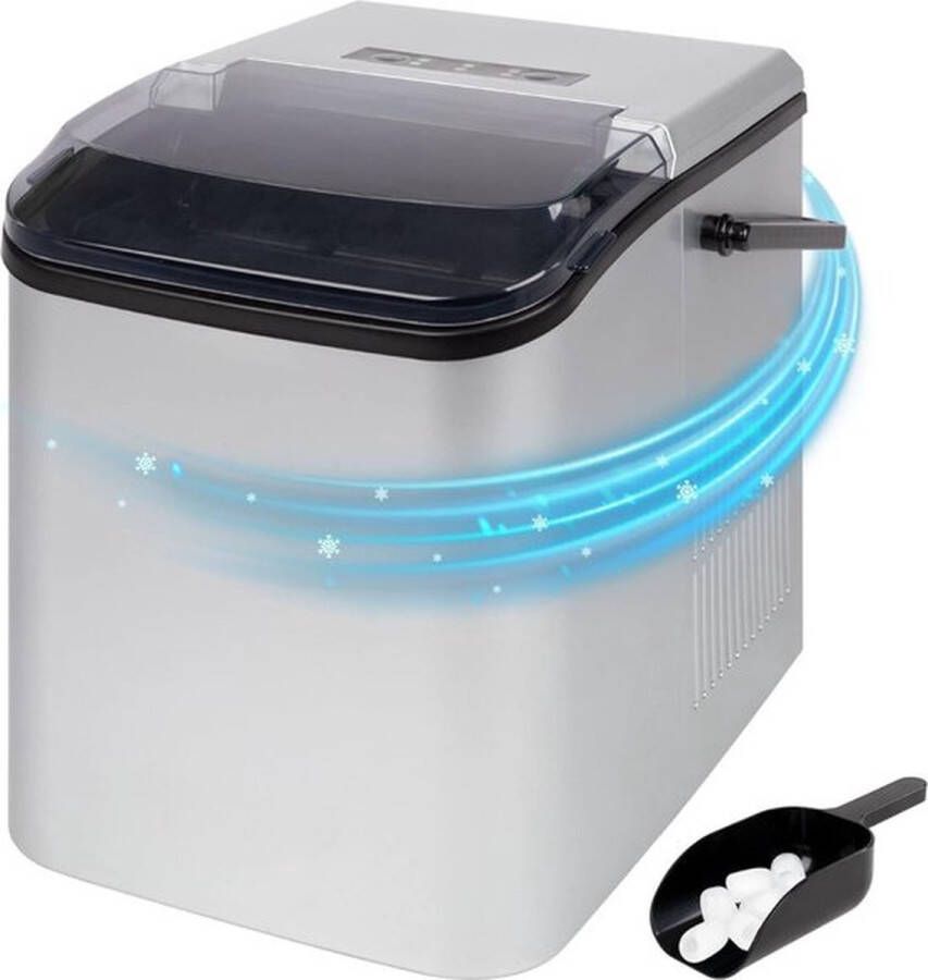 Senza Marchio Ijsblokjesmachine Ijsmachine Ijsblokjes machine Klaar binnen 10 minuten 1 5 liter watertank