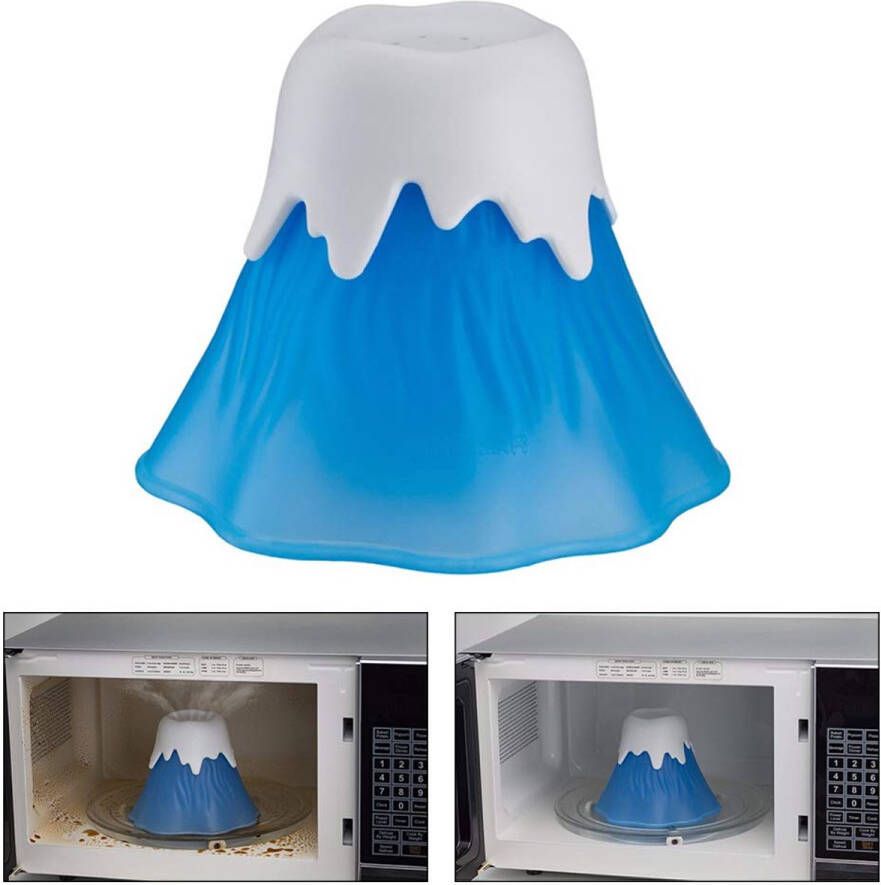 Senza Marchio Macabolo Magnetron Nsteam Cleaner Uitbarstende Vulkaan Hoge Temperatuur Magnetron Keuken Gadget Tools voor Thuiskantoor