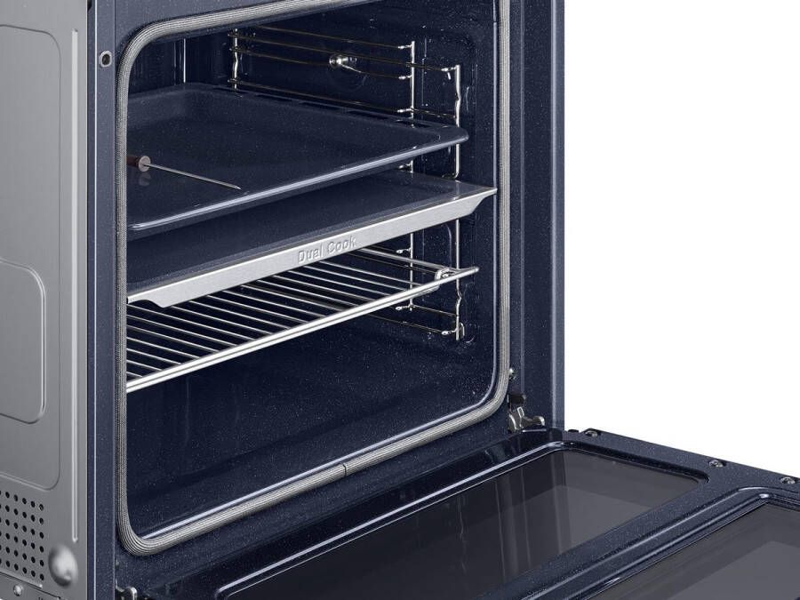 Senza Marchio Multifunctionele PYROLYSE DUAL COOK FLEX 76L Klasse A+ ZWART