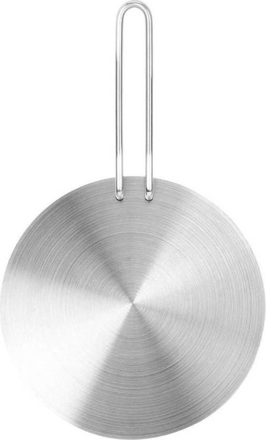 Senza Marchio Roestvrij staal Warmteverspreiderplaat Gas Elektrisch fornuis Inductie kookplaat Inductieplaat Adapter Warmtekoken Diffuser Converter 20cm