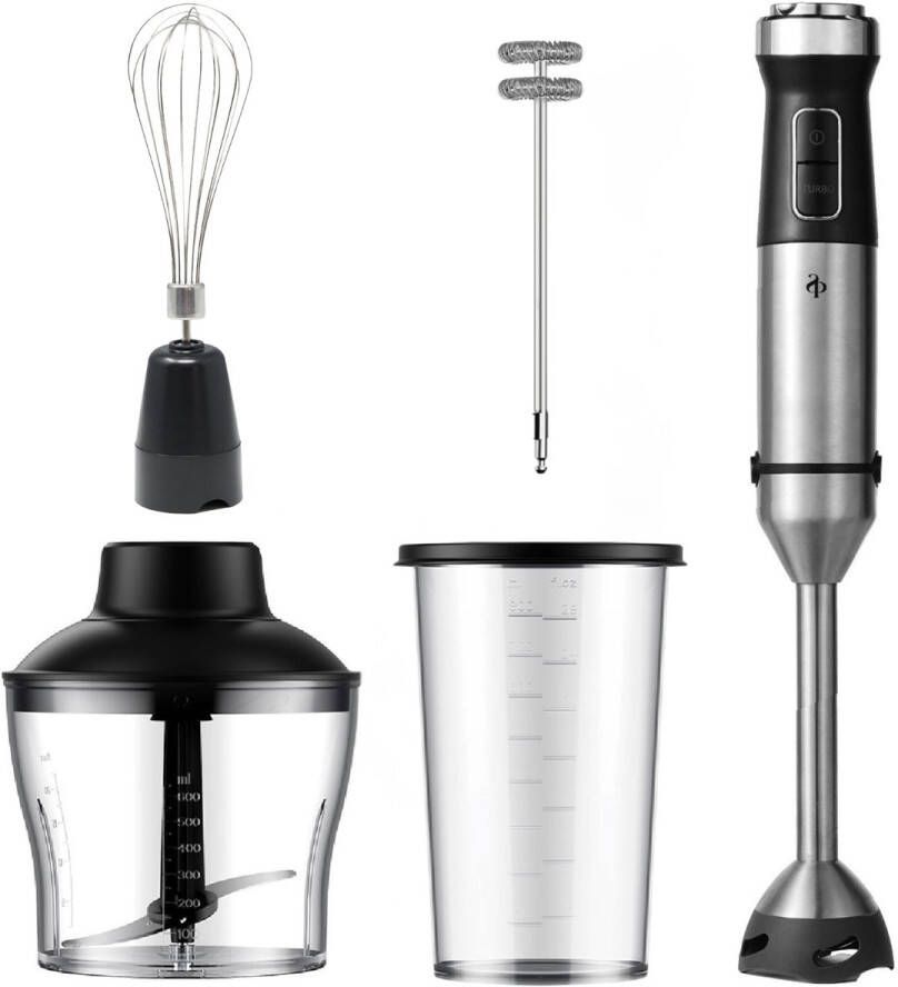 SEPH Staafmixer 5-in-1 Set – 1200W Staafmixer met Mixerstaaf Hakmolen Melkopschuimer Garde & Maatbeker - Foto 2