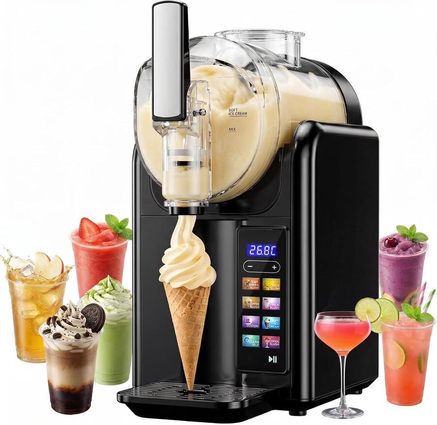 2 l slushmachine 7-in-1 granietmachine