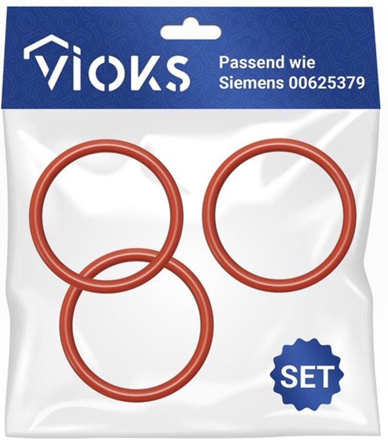 Set 3 x O-ringen 32 x 4 mm voor koffiezetunit volautomatische espressomachine buiten Ø 40 mm