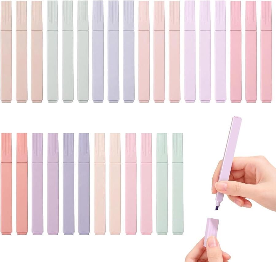 Set pastel textmarkers