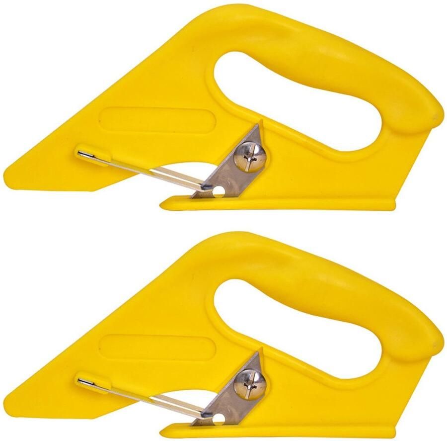 Set van 2 Gele Tapijtsneden