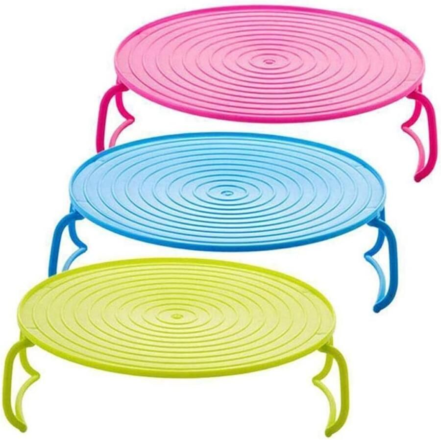 Set van 3 Vouwbare Magnetron Schalen voor Organisatie