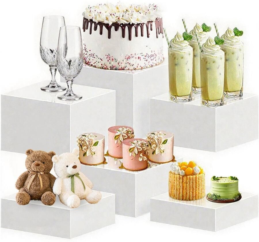 Set van 6 Decoratieve Steunen voor Buffet