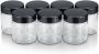Severin 3514 Reserve portieglazen 7 stuks a 150ml Zwart - Thumbnail 1