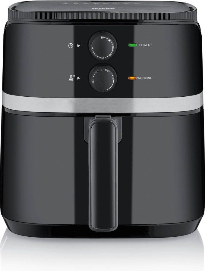 Severin FR 2452 Heteluchtfriteuse Friteuse 5l zwart - Foto 4