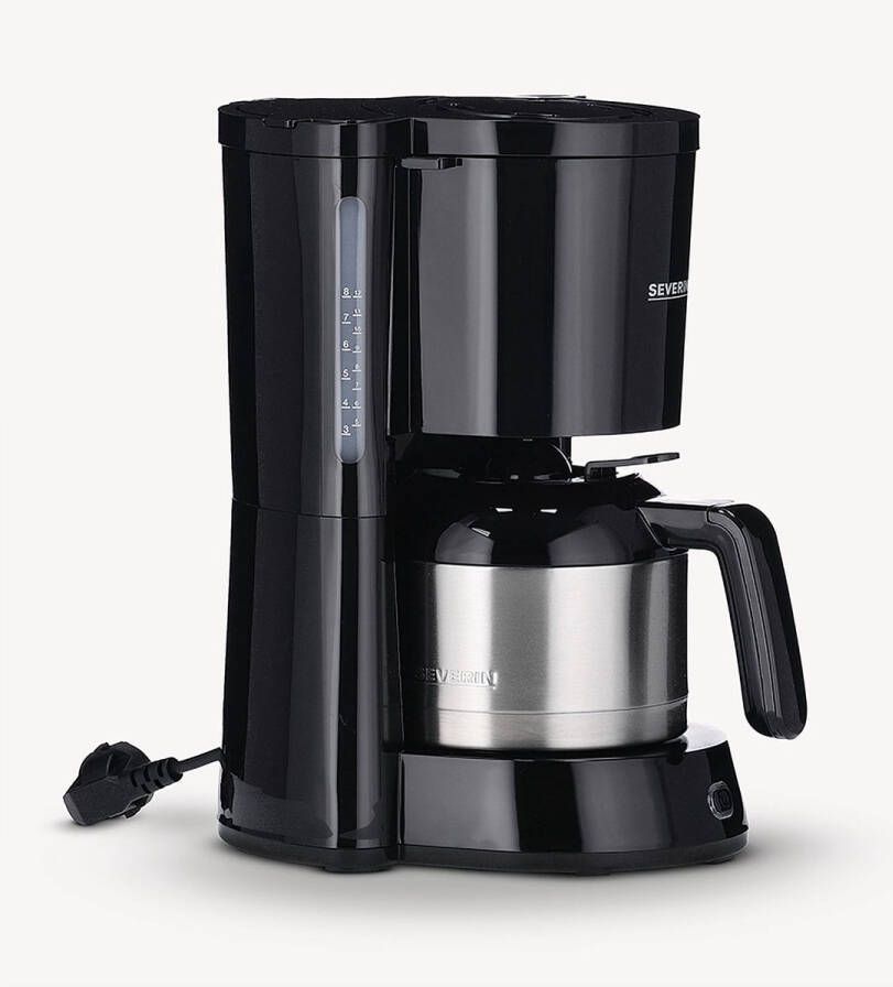 Severin KA 4835 Koffiezetapparaat met thermoskan zwart - Foto 3