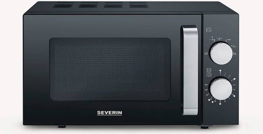 Severin MW 7761 Solo Magnetron vrijstaand geen draaiplateau meer ruimte makkelijk schoonmaken zwart - Foto 4