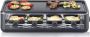 Severin RG 2365 Black Line gourmetstel PFAS vrije baklaag 8 personen temperatuurinstelling vaatwasserbestendig 8 pannetjes met parkeerfunctie - Thumbnail 3
