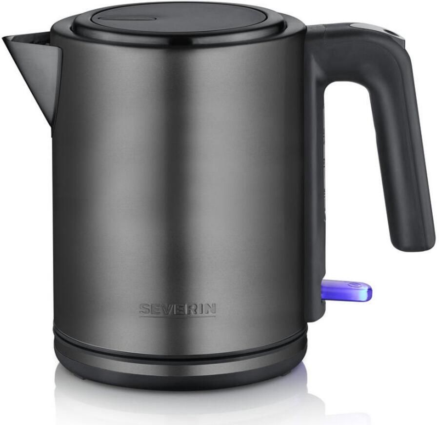 Severin WK 9342 Waterkoker – 2400W – RVS – 360° Draadloos – Compact Zwart