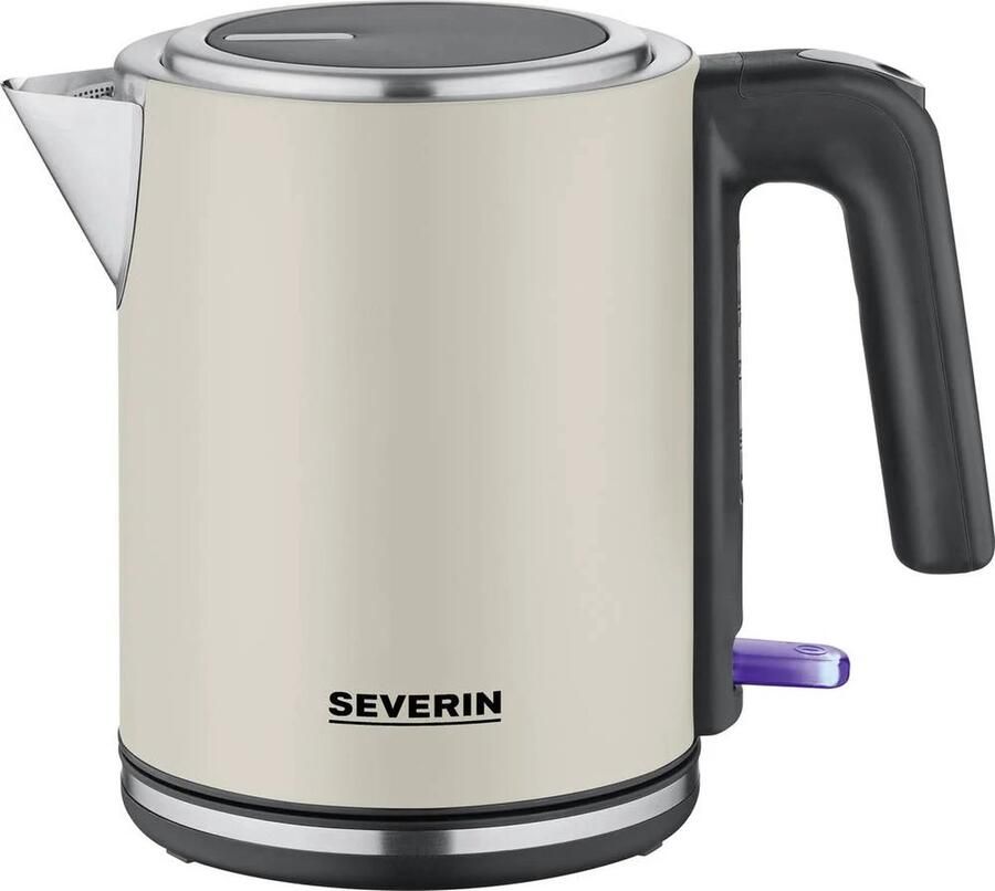 Severin 9577 Waterkoker BPA-vrij Controlelampje Beige Zwart - Foto 2