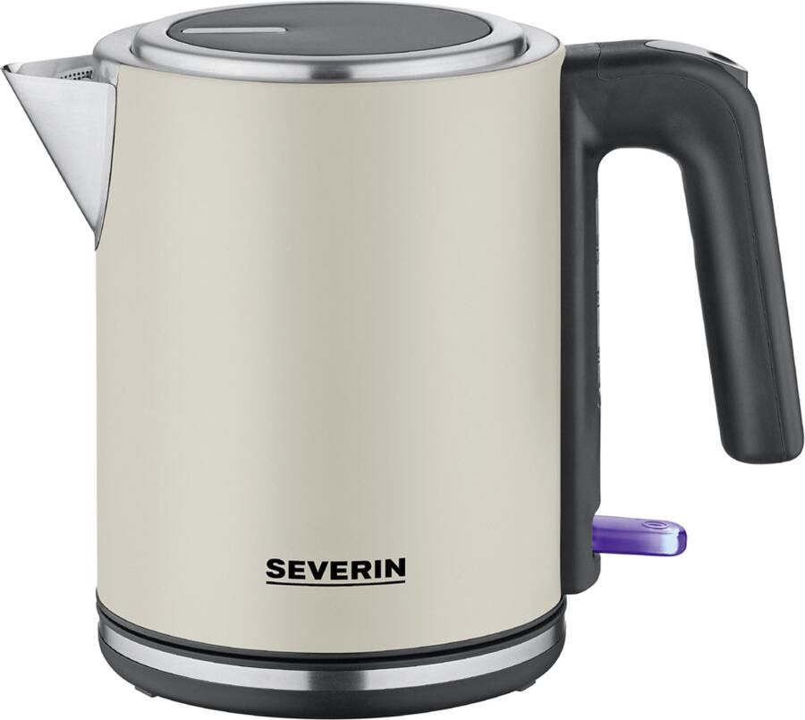 Severin 9577 Waterkoker BPA-vrij Controlelampje Beige Zwart - Foto 2