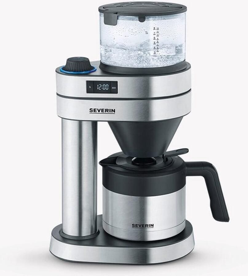 Severin KA 5763 Caprice Filterkoffiezetapparaat – Pour Over Smaak – Thermoskan RVS – Thermotronic 92–96°C – Timer – ECBC - Foto 2