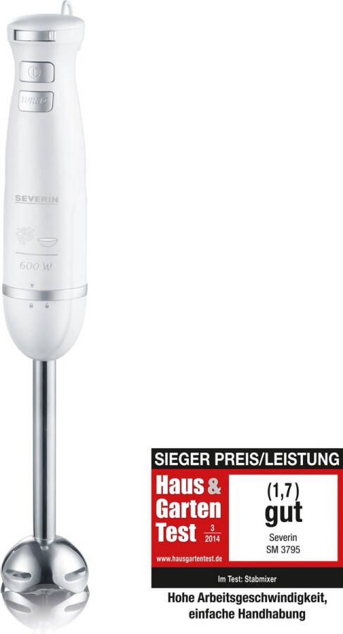 Severin SM3795 Staafmixer Rvs - Foto 2