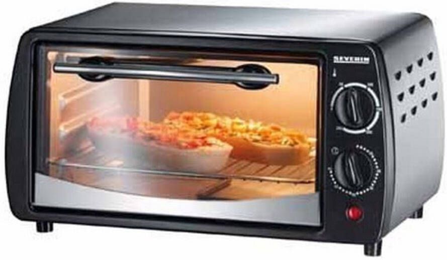 Severin TO 2013 oven Elektrische oven 9 l Zwart