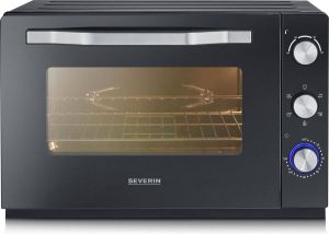 Severin TO 2073 Vrijstaande Oven Zwart