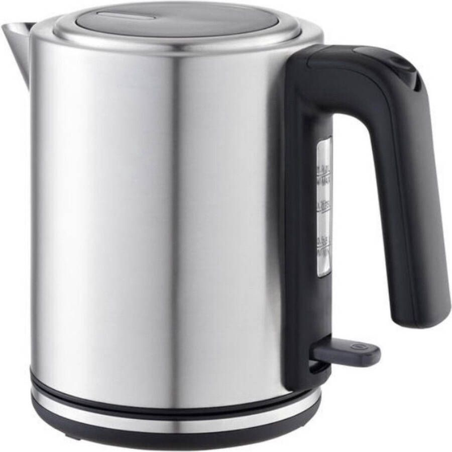 Severin WK 3489 Waterkoker hoogwaardig roestvrij staal XXL-opening bediening met één hand Silver