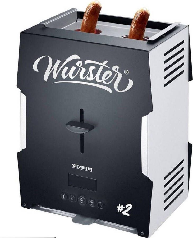 Severin WT 5005 Wurster Professionele Worsten Griller 2000W Zwart Grijs