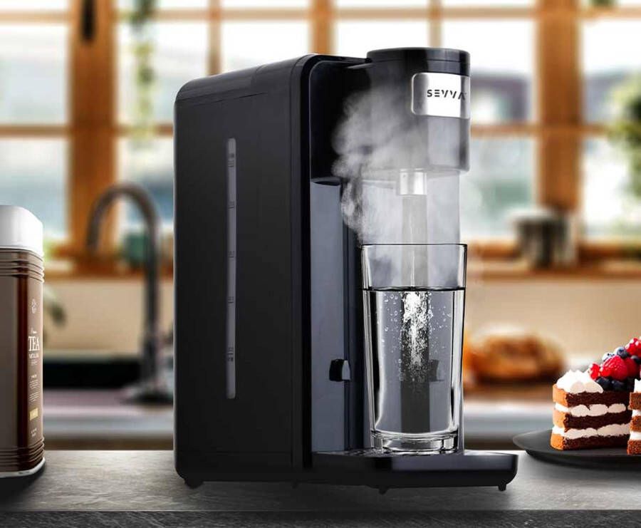SEVVA Hot Water Dispenser Direct Heet Water 2 5 Liter Inhoud Instant Waterkoker Classic