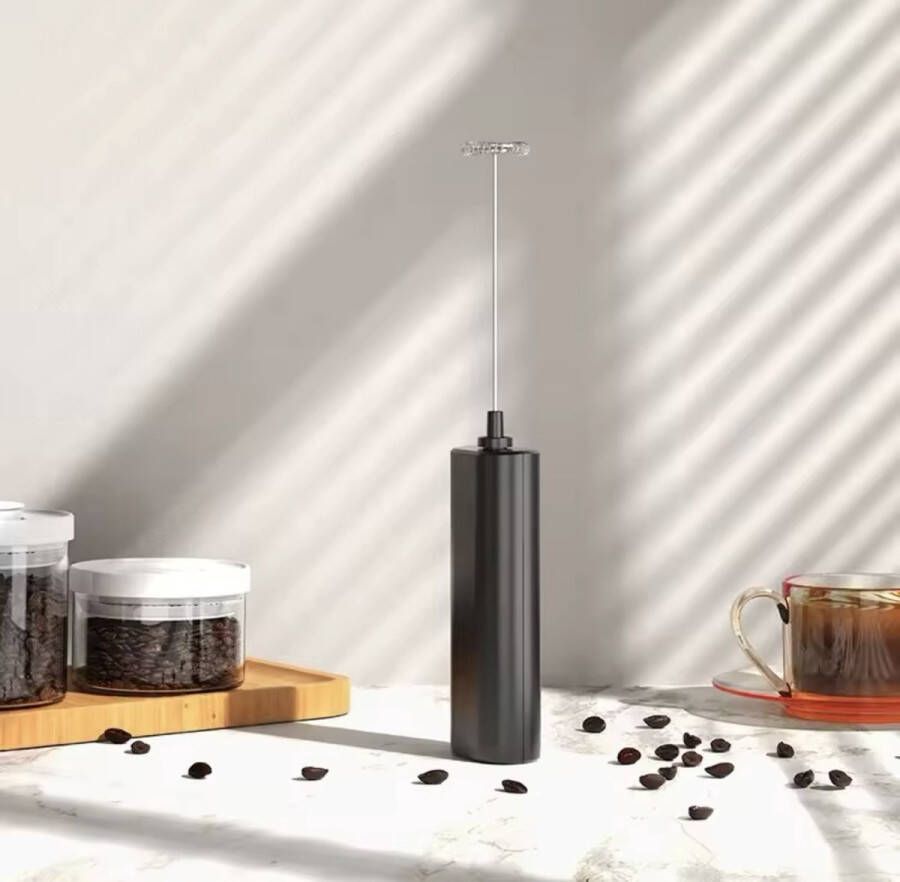 Handopschuimer Mixer Latte macchiato Cappuccino Easy mix Meeneembaar Hand op schuimer Hand staafmixer Ei klutser E4.1