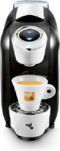 SGL Nespresso Koffiemachine Zwart- Swiss Made Koffiecupmachine