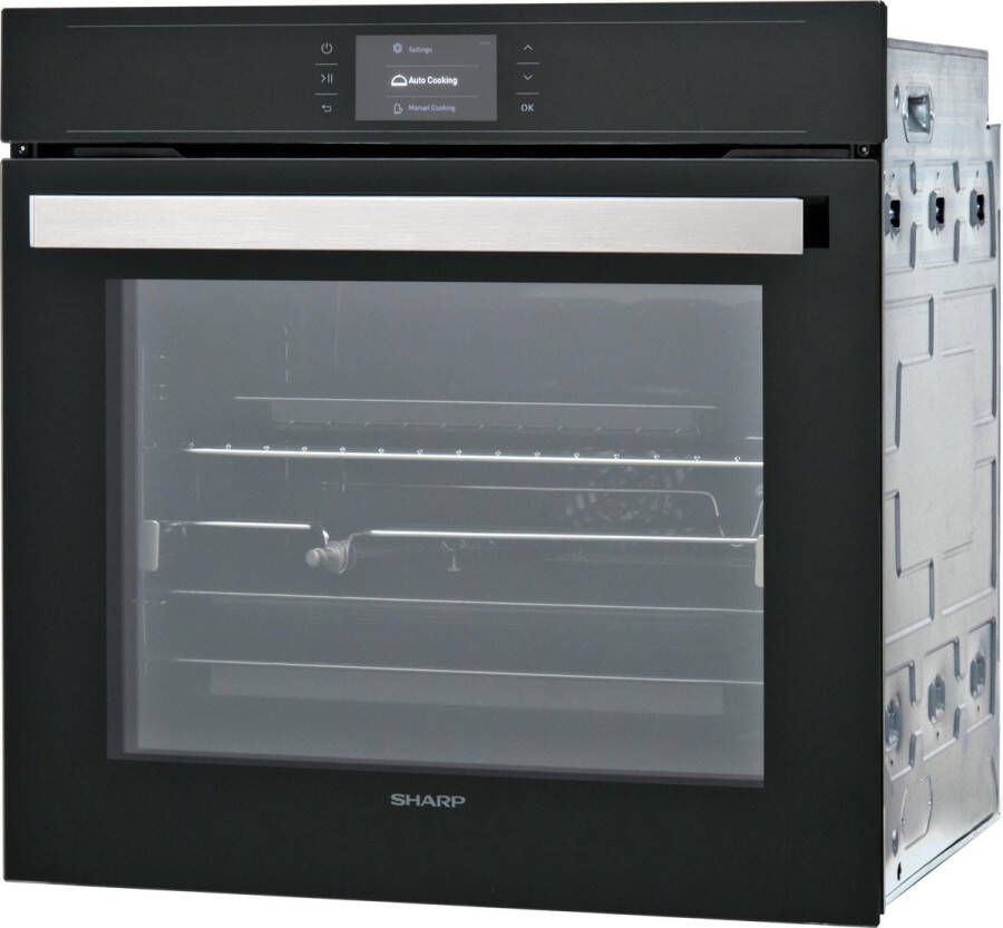 Sharp KA70T50BHHEU inbouw oven 78L met draaispit