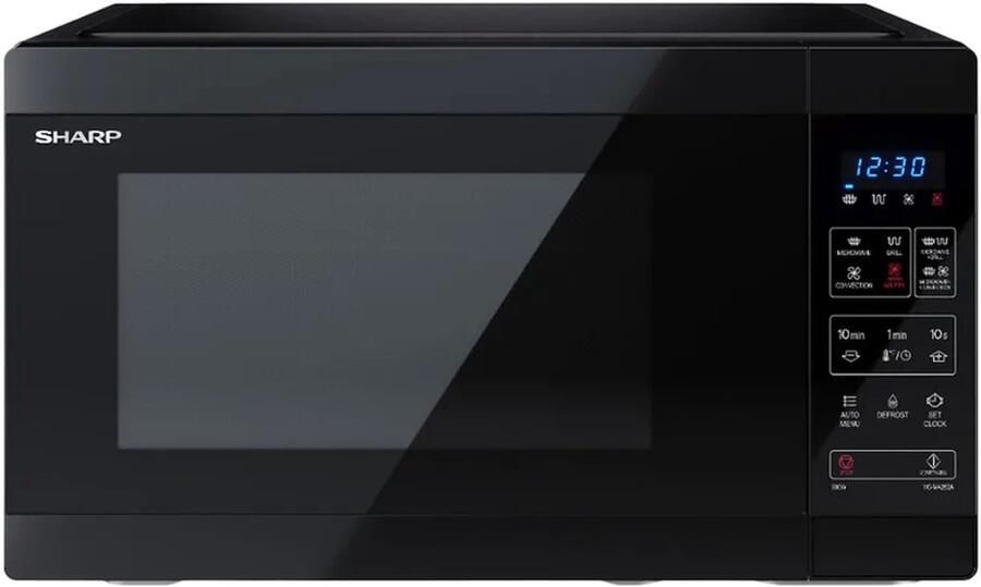 Sharp Zwart Combinatiemagnetron Aanrecht 26 l 900 W