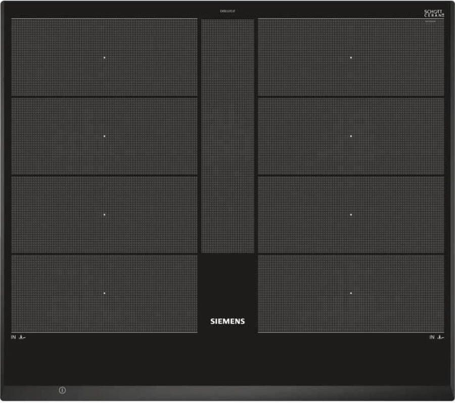 Siemens 60cm Inductiekookplaat 4-pits 59 2 x 52 2 cm Zwart IQ700 EX651LYC1F