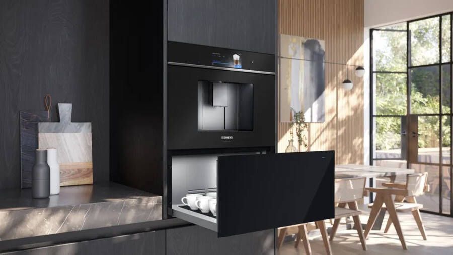 Siemens BI710D1B1 Warmhoudlade Zwart - Foto 1