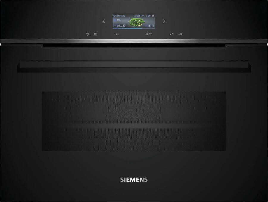 Siemens CM776GKB1 Inbouw ovens met magnetron Zwart - Foto 1