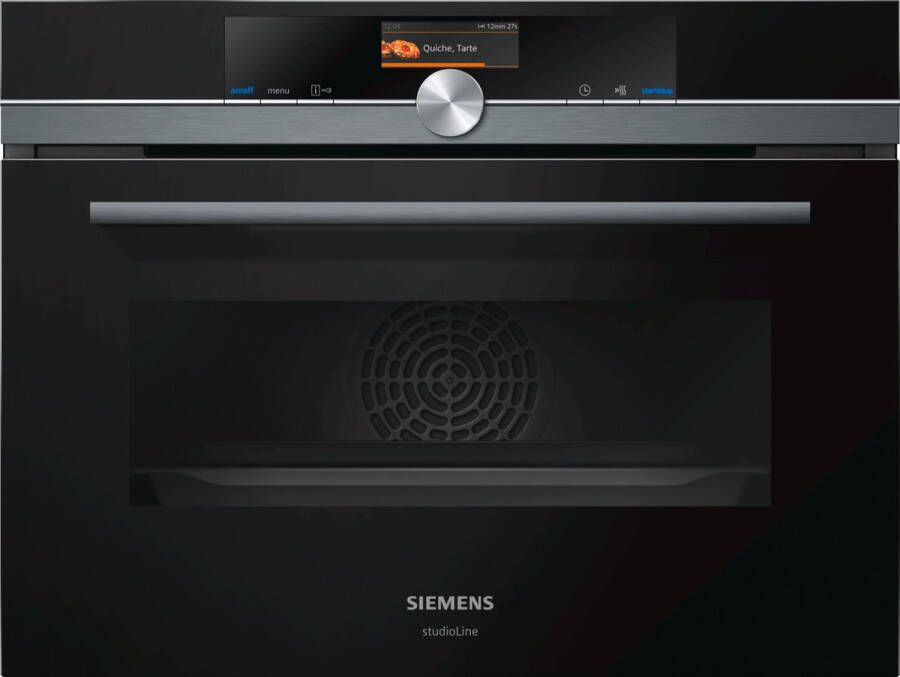 Siemens iQ700 CM876G2B0 oven 45 l 3600 W Zwart - Foto 1