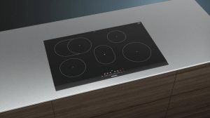 Siemens EH875FFB1E kookplaat Zwart Roestvrijstaal Ingebouwd Inductiekookplaat zones 5 zone(s)