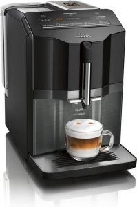 Siemens EQ.300 extraKlasse TI355F09DE Volautomatische espressomachine Zwart