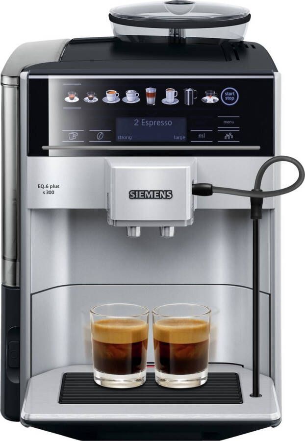 Siemens EQ6 Plus TE653311RW Volautomatische espressomachine Zilver - Foto 1