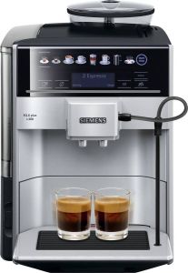 Siemens EQ6 Plus TE653311RW Volautomatische espressomachine Zilver