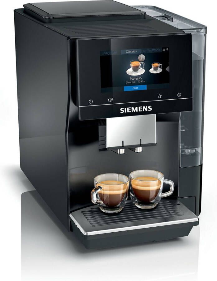 Siemens EQ700 TP713R09 Volautomatische espressomachine Piano zwart