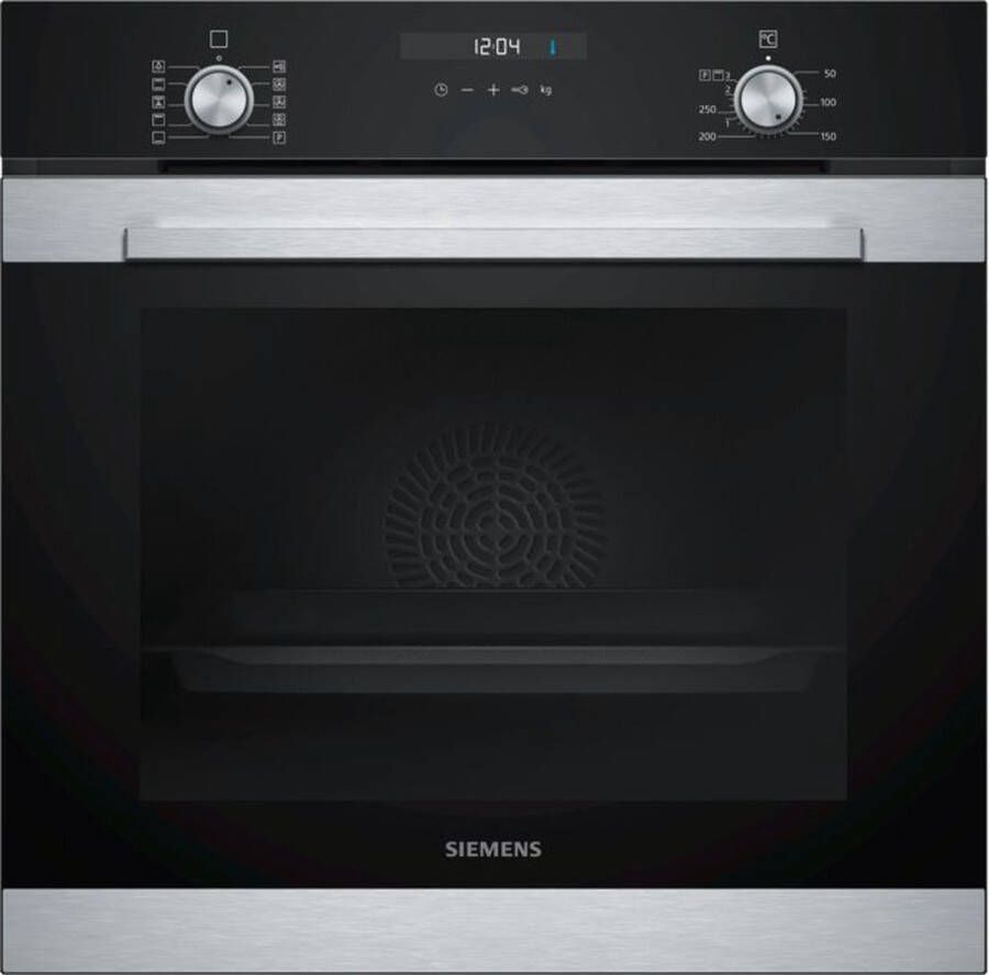 Siemens HB337A0S0 iQ500 Inbouw oven Zwart RVS - Foto 1