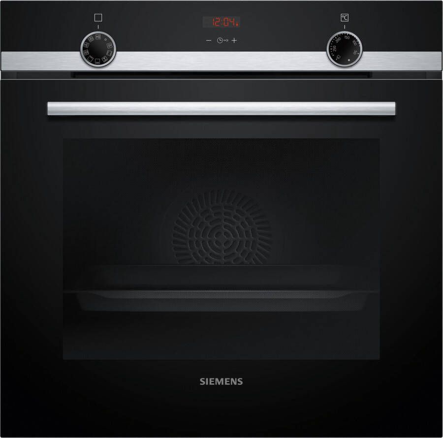 Siemens HB534ABR3 iQ300 Inbouwoven 71 l Eenvoudig reinigen: hydrolyse Inox