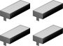 Bosch HZ9VEDU0 Akoestisch filter voor kookplaat met afzuigsysteem 4st 17004795 - Thumbnail 3